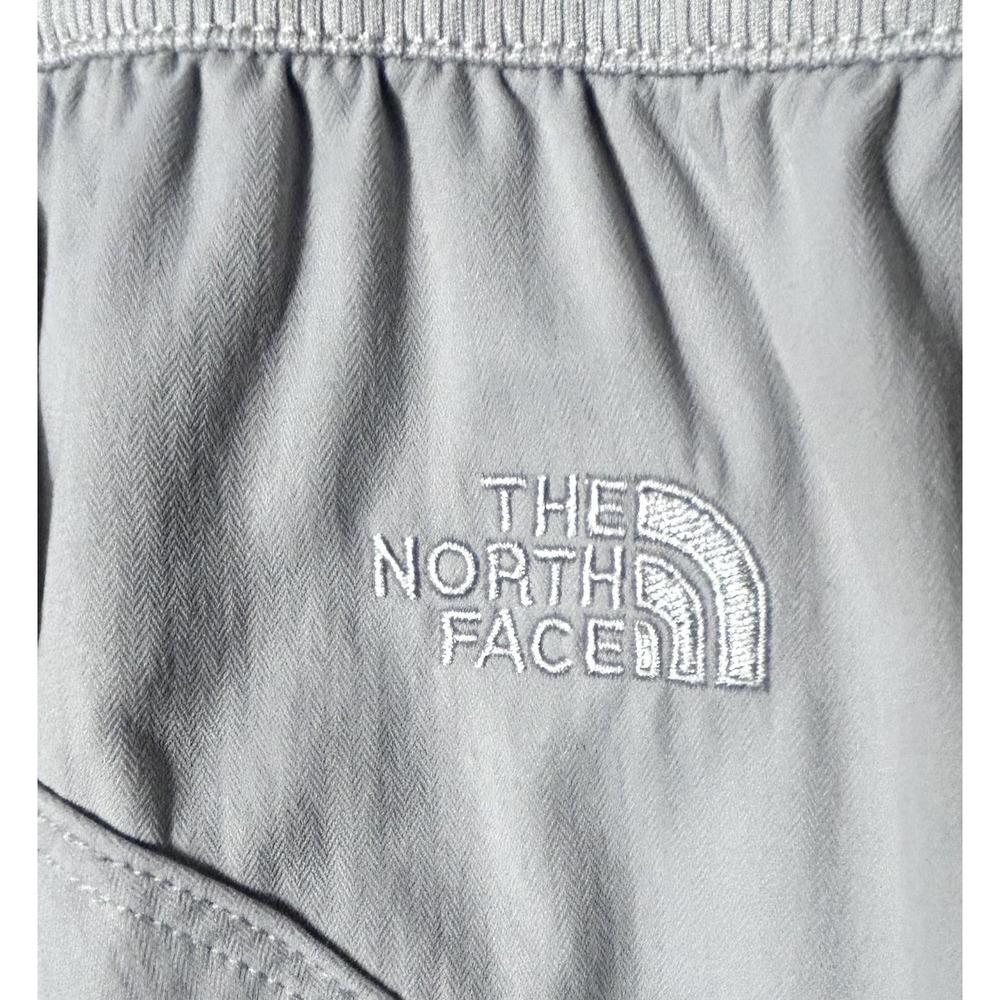 The North Face Pants Womens 2X Gray Track Elastic Waist Zip Pockets Hiking - Picture 5 of 11